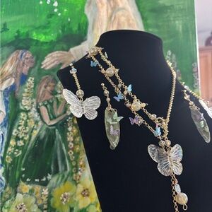 Elegant Gold Butterfly Set